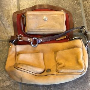 Purse and matching wrist purse